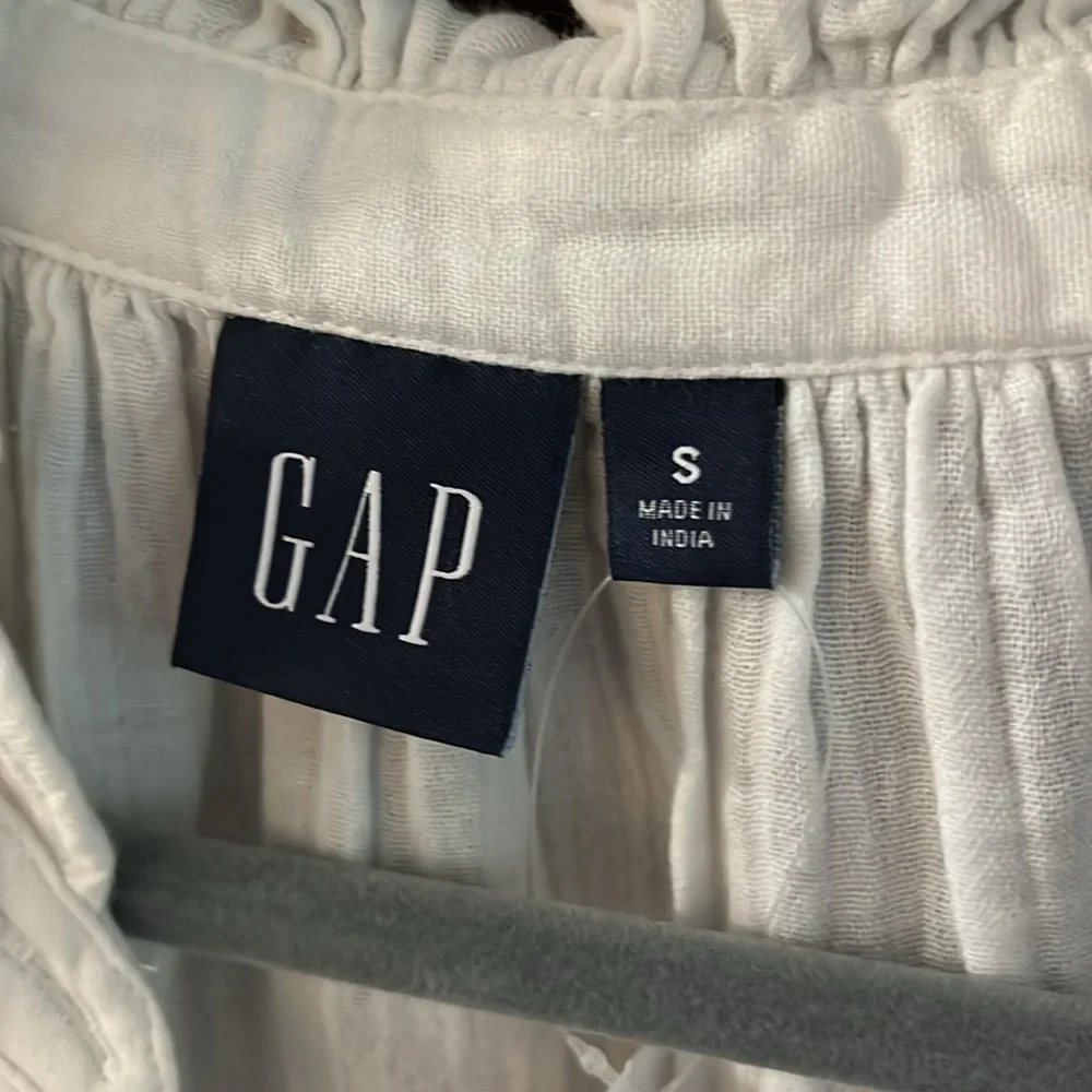 NWT GAP cotton lingerie set…gown and robe SZ S - Picture 3 of 12